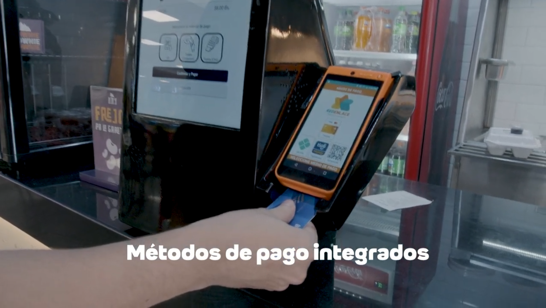 Paso 2 — Pago al instante con tarjeta o contactless